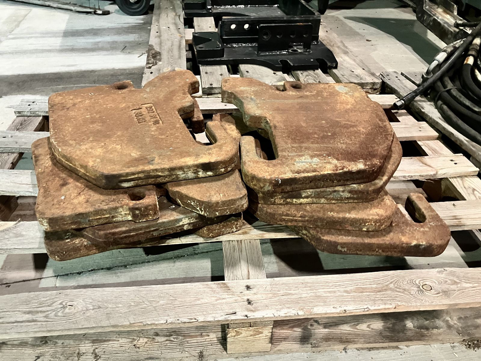 Steyr Frontgewichte zu Steyr Plus 2