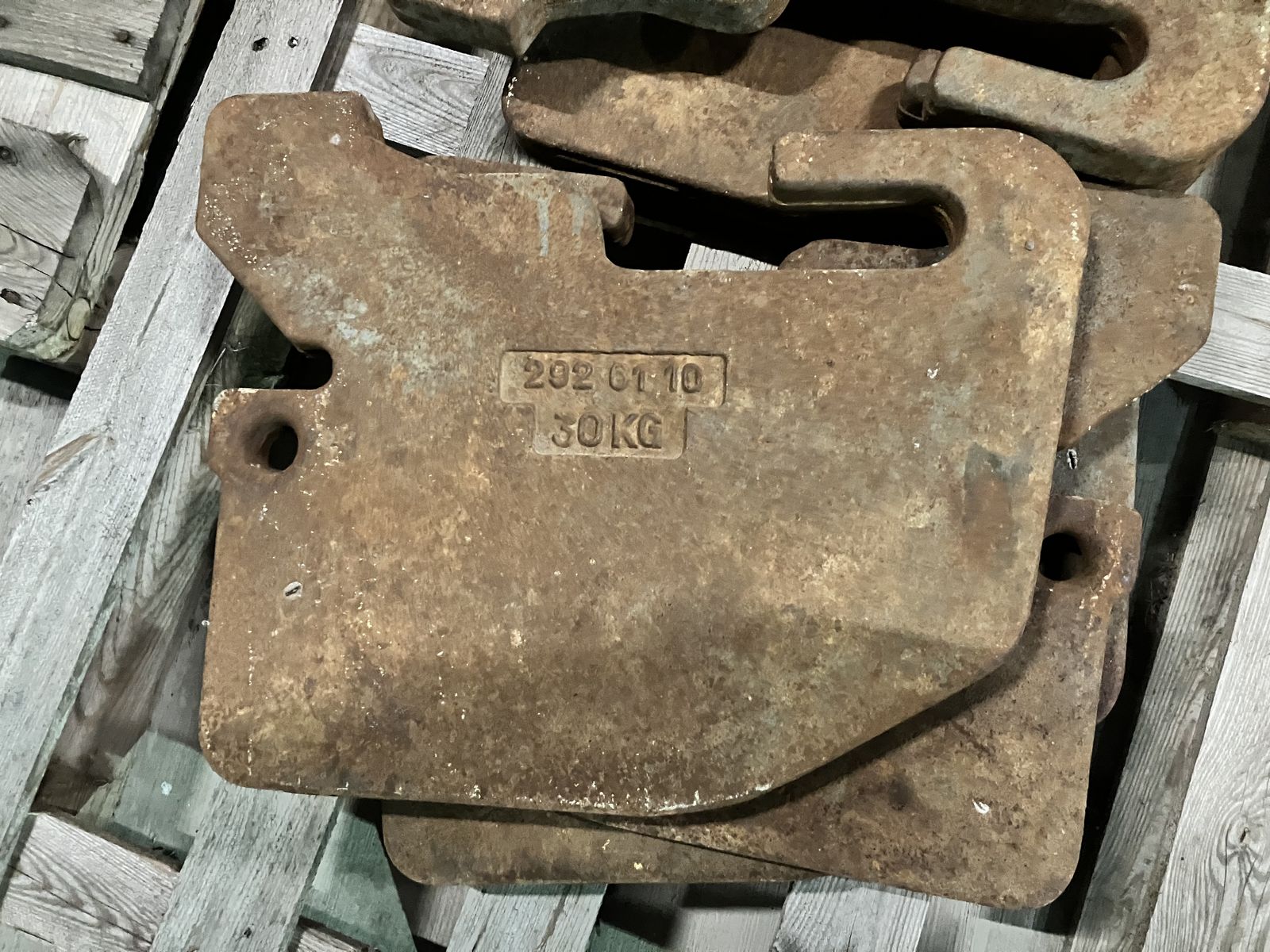 Steyr Frontgewichte zu Steyr Plus 3