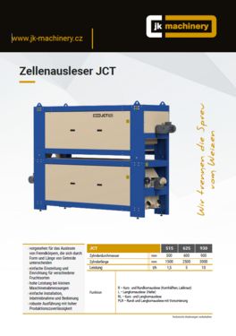 JK Machinery Zellenausleser (Trieur) JCT