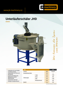 JK Machinery Unterläuferschäler JHD 06