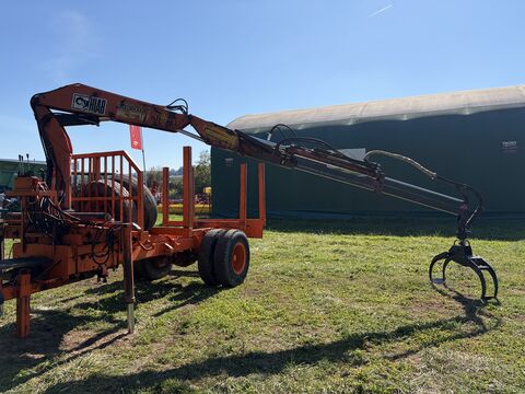 Sonstige Frostanhänger mit Hiab-Kran