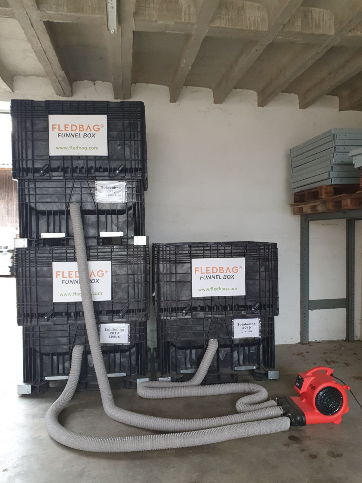 Fledbag Box/Belüftung Samerein und Vermehrungssaatgut 2