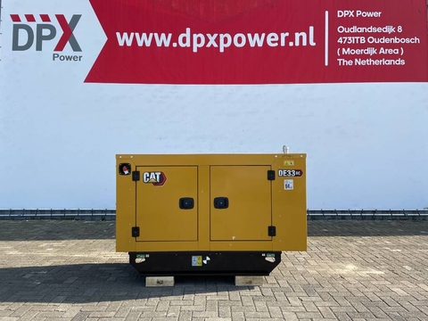 CAT DE33GC - 33 kVA Stand-by Generator Set - DPX-182