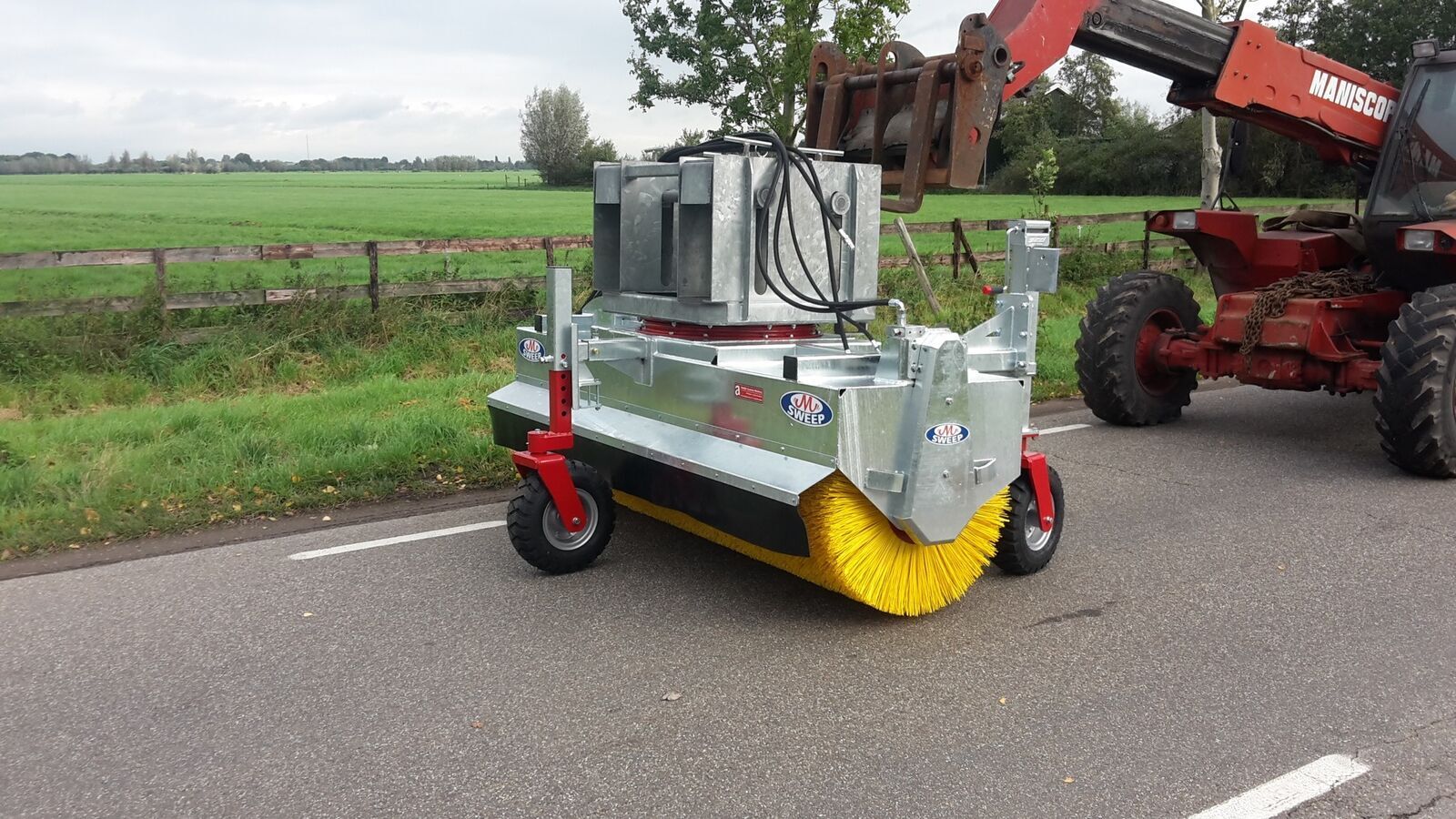 Loonwerkersveegmachine 2