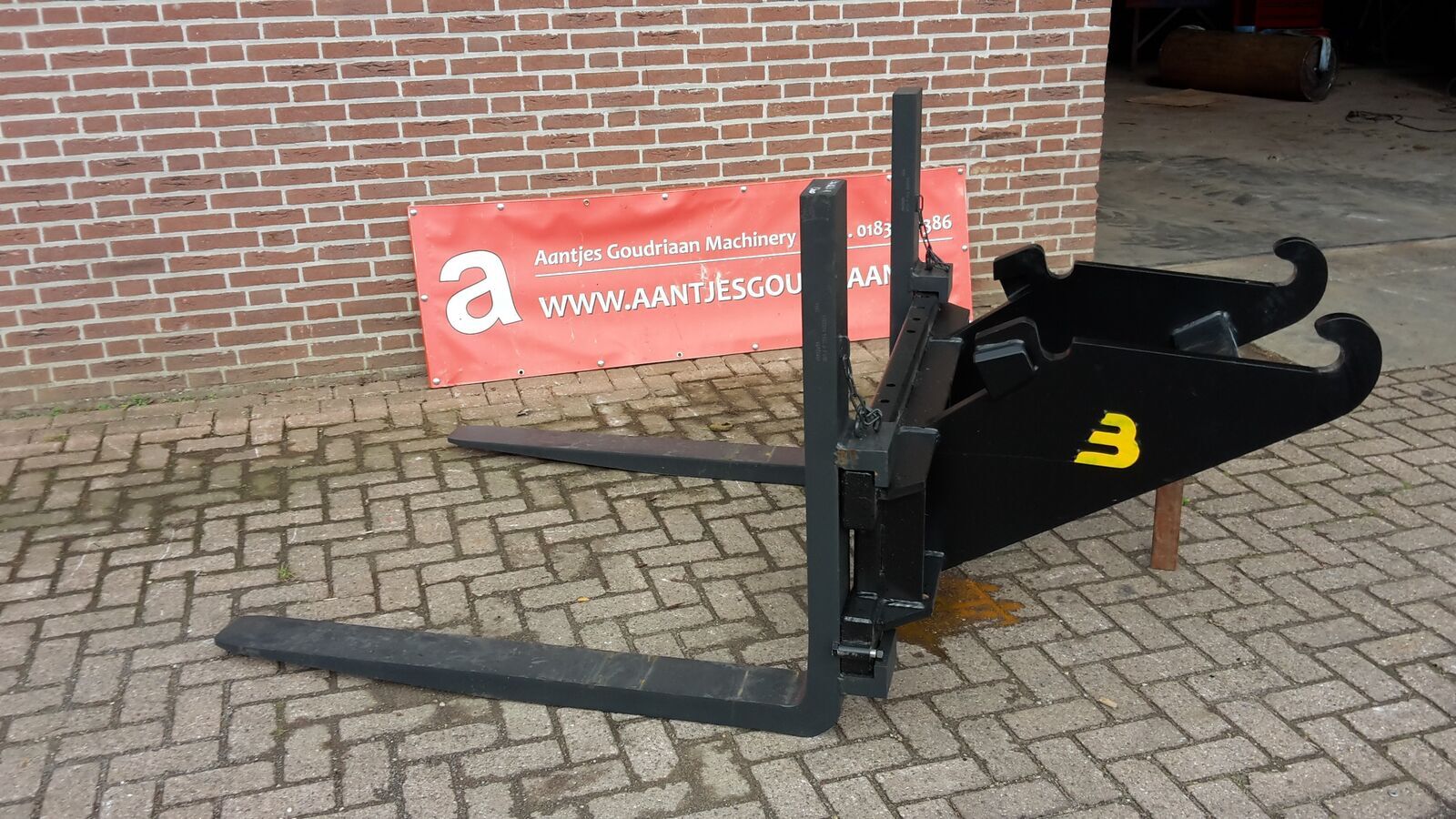 Palletvorken voor kraan 1