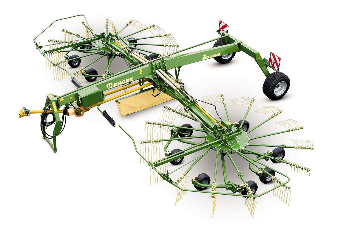 Middenaflegharken met twee elementen 1