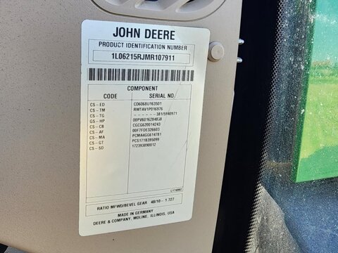 John Deere 6215 R Pro AutoTrac