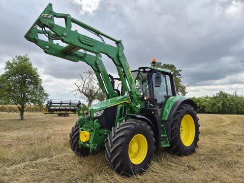 John Deere 6M 125 AutoPowr 50kmh Frontlader b14