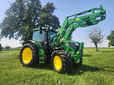 John Deere 6R 185 Autotrac Frontlader Wiegeeinrichtung 3