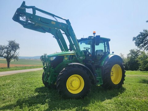 John Deere 6R 185 Autotrac Frontlader Wiegeeinrichtung 2