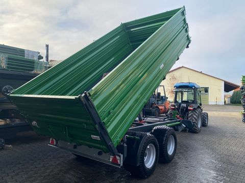 Sonstige 10 Tonnen Tandem Kipper 450x220x50+50 cm Drucklu