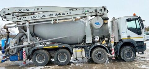 Iveco Trakker 450 +7m3 pumi