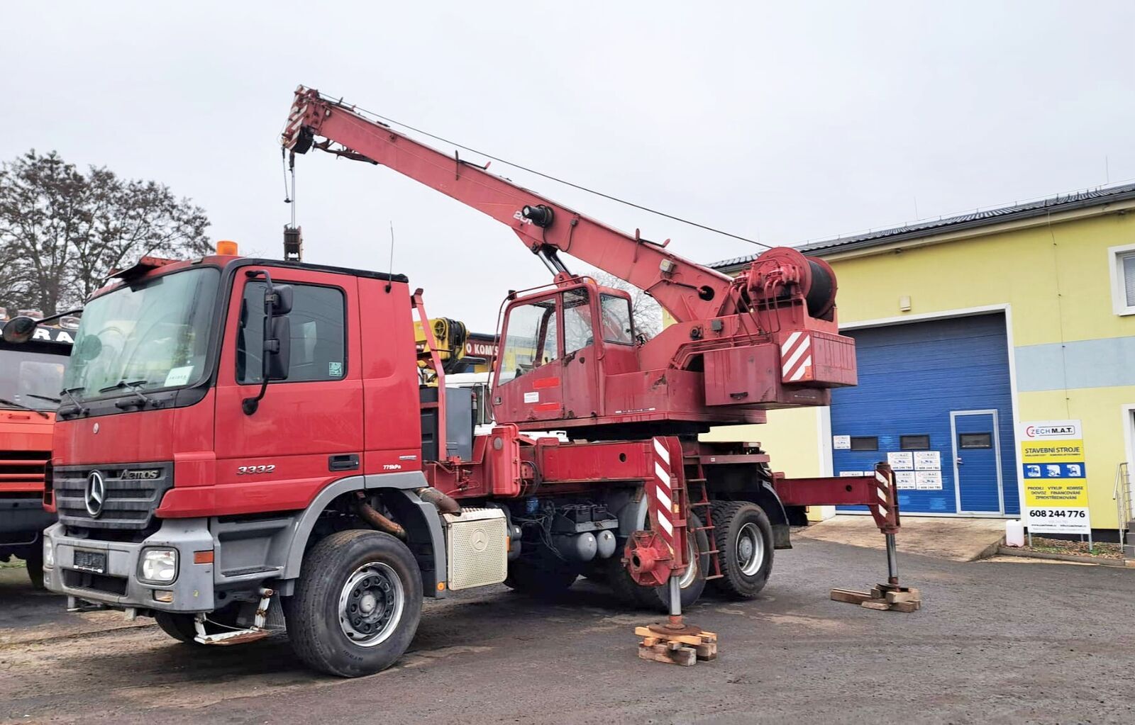 6x4 Actros 3332K +20t (ČKD) AD 20.2 2