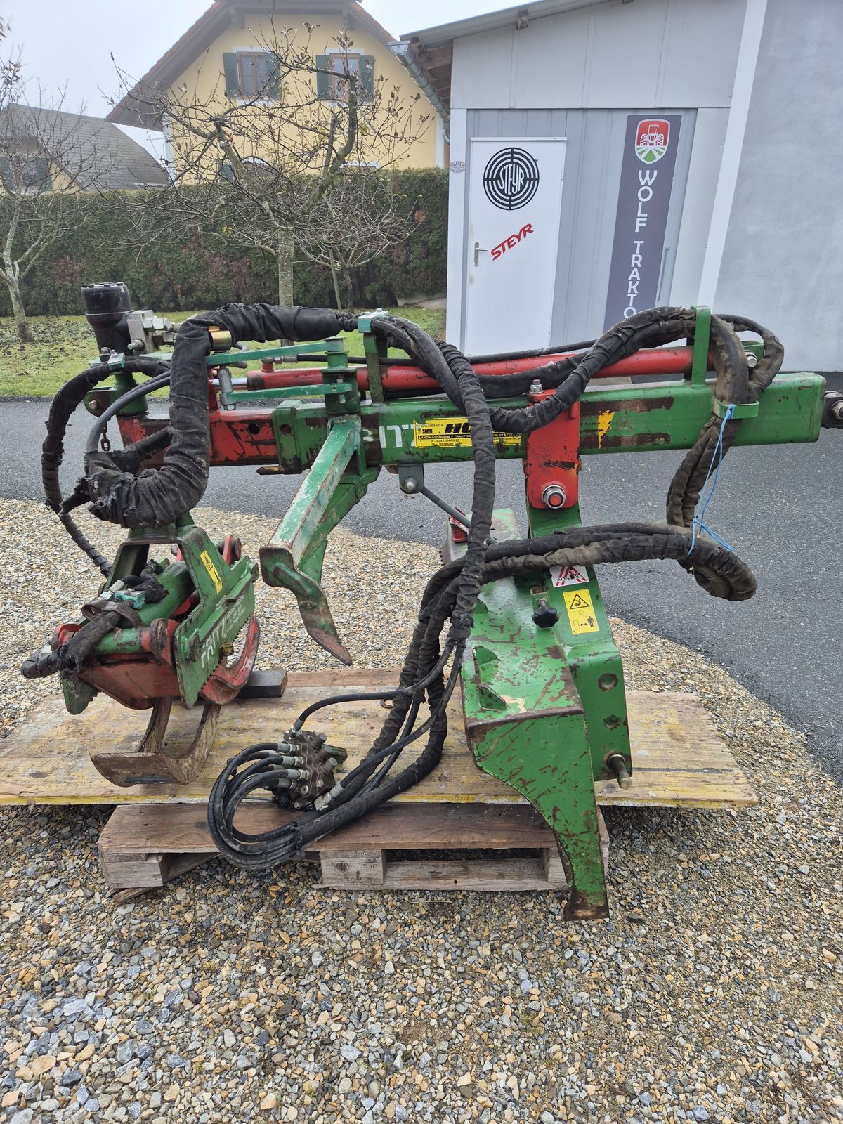 Fritz Oststeirer Vollhydraulische Rückezange 3