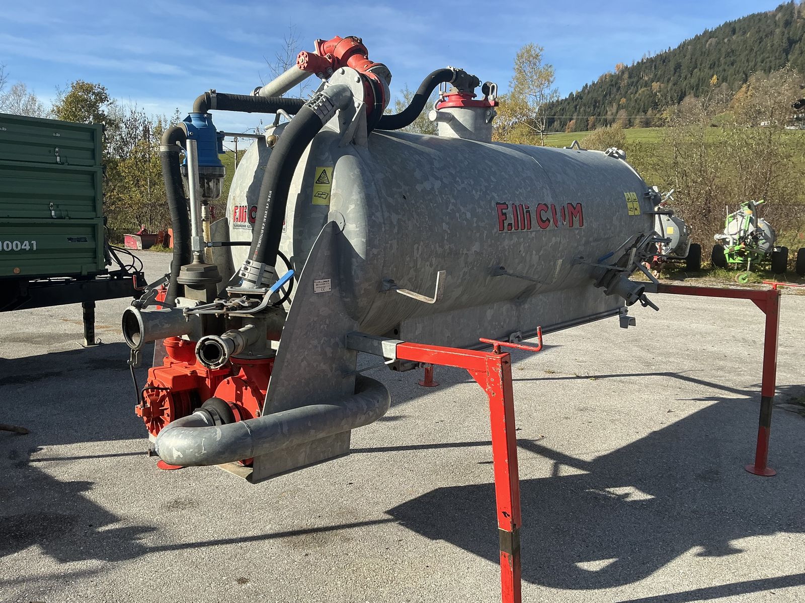 CUM F.lli.Cum Aufbaufass 3000lt. 2