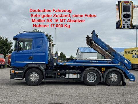 Sonstige Scania G 450 6x2 Meiller AK16 MT Teleab