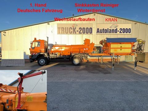 Sonstige MAN L2000 14.255 4x4 Sinkkasten Kanalei