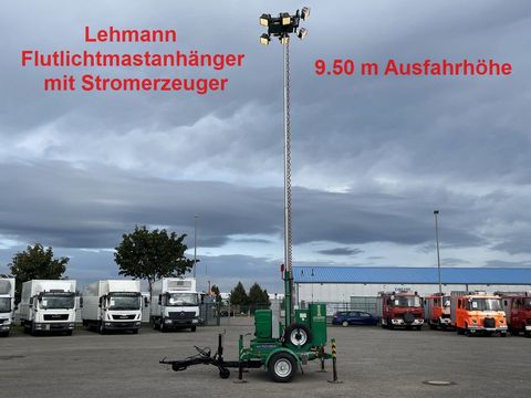 Sonstige Lehmann Lichtmastanhänger + 20 kVA Stromerzeuger