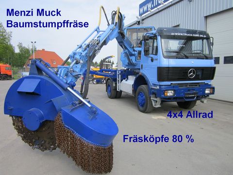 Sonstige MB 1831 4x4 Menzi Muck Baumstumpf- Wurzelfräse