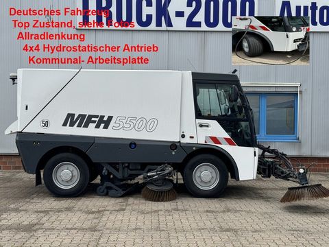 Sonstige Schmidt MFH 5500 3 Besen + Hochdruckreiniger mit