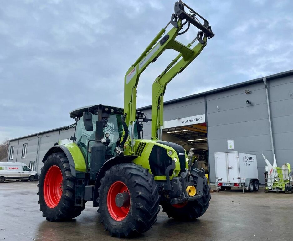 Claas ARION 660 CMATIC CEBIS, Frontlader FL 150, FKH + 1