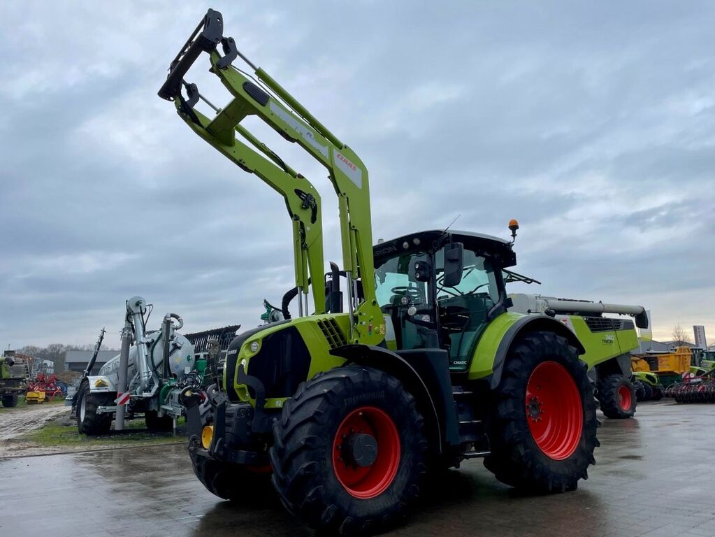 Claas ARION 660 CMATIC CEBIS, Frontlader FL 150, FKH + 3