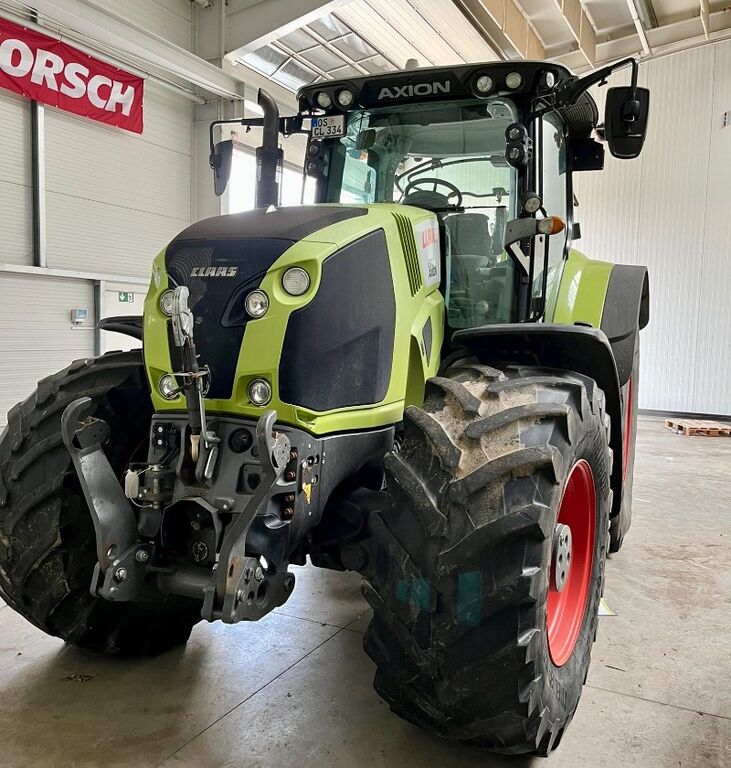 Claas AXION 870 CMATIC CEBIS, FKH + FZW 2