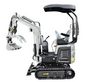 Rhinoceros Minibagger KS12-9 Rhinoceros inkl. Schaufelpaket 