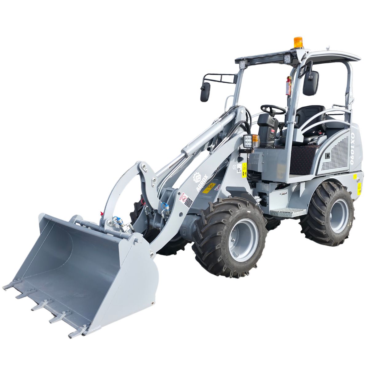 AGROX OX1090 Hoflader – 18,2 kW Kubota-Motor, 12 1