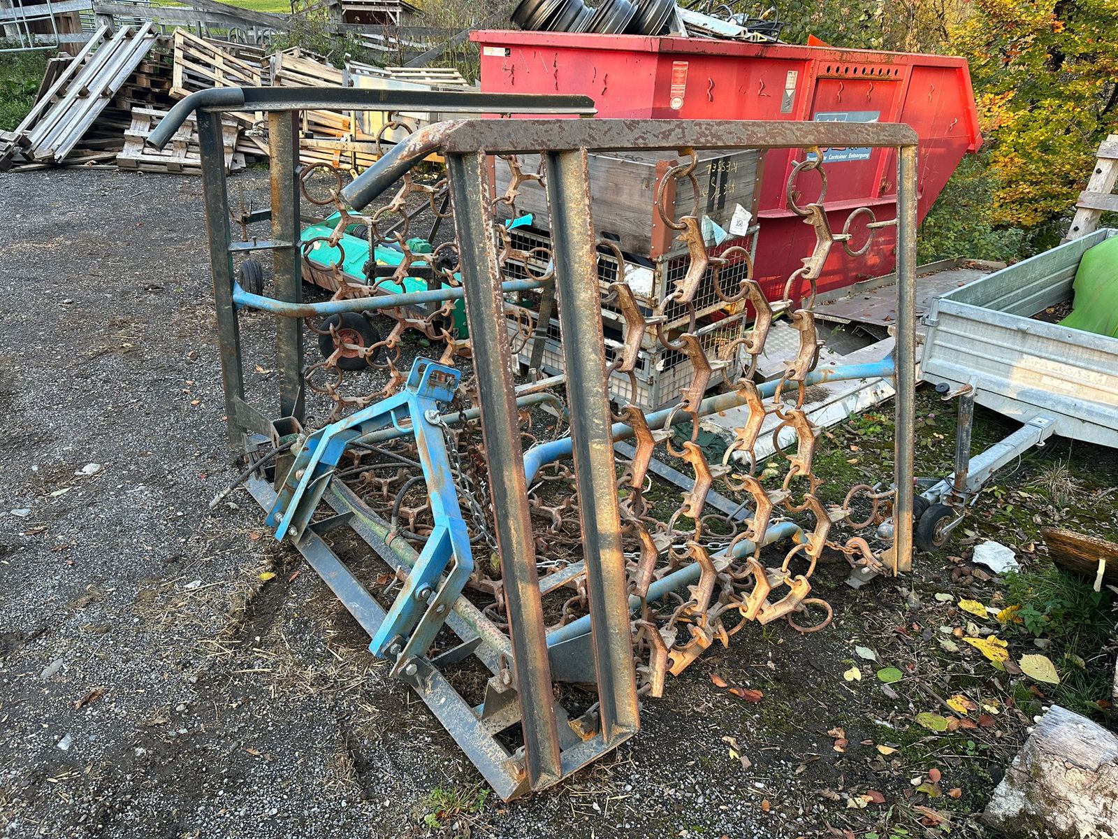 Gebrauchte Wiesenegge hydraulisch klappbar 3