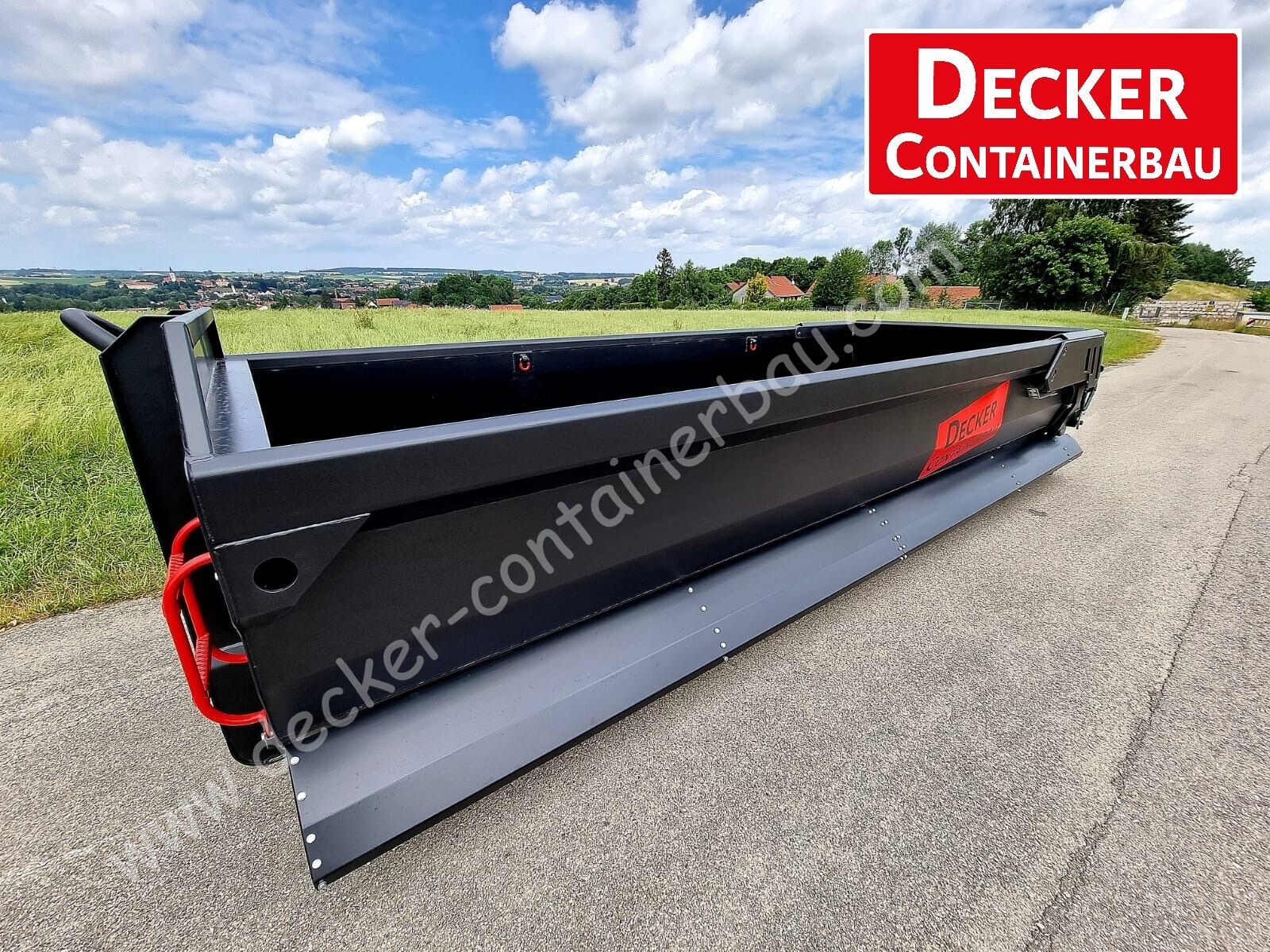 Decker Abrollcontainer Halfpipe, Länge 6500mm, sofort 3