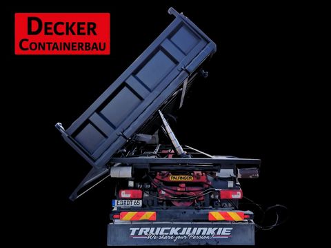 Decker Abrollcontainer 2-Seitenkipper Bordmatik Mulde