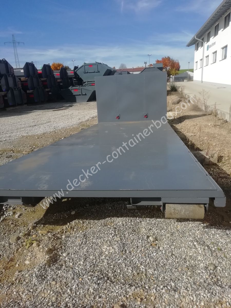 Decker Plattform, Länge 5500mm, Maschinentransport, 3