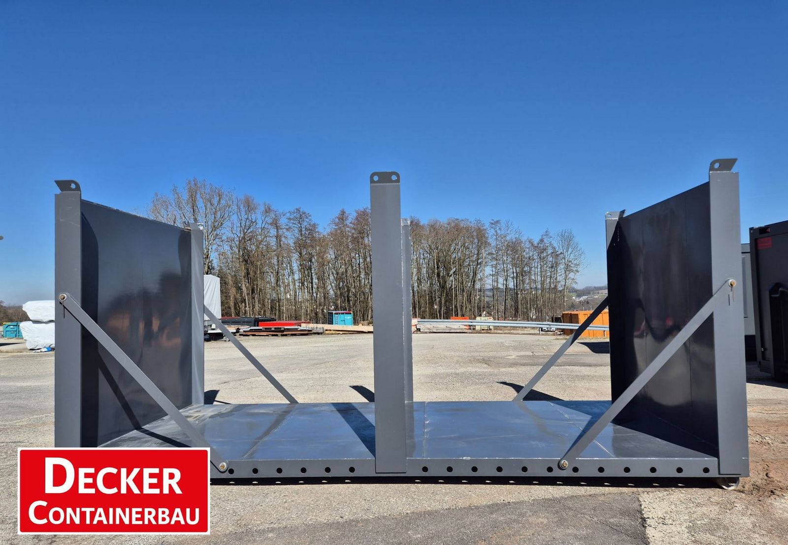 Decker Plattform Länge 5430 mm Länge Sonderbau 2