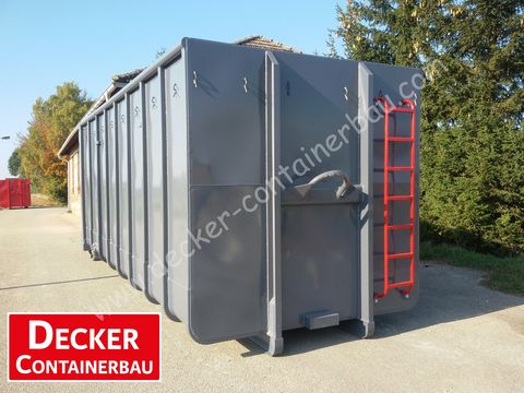 Decker Abrollcontainer, Entsorgung, ca. 34m³, Sofort