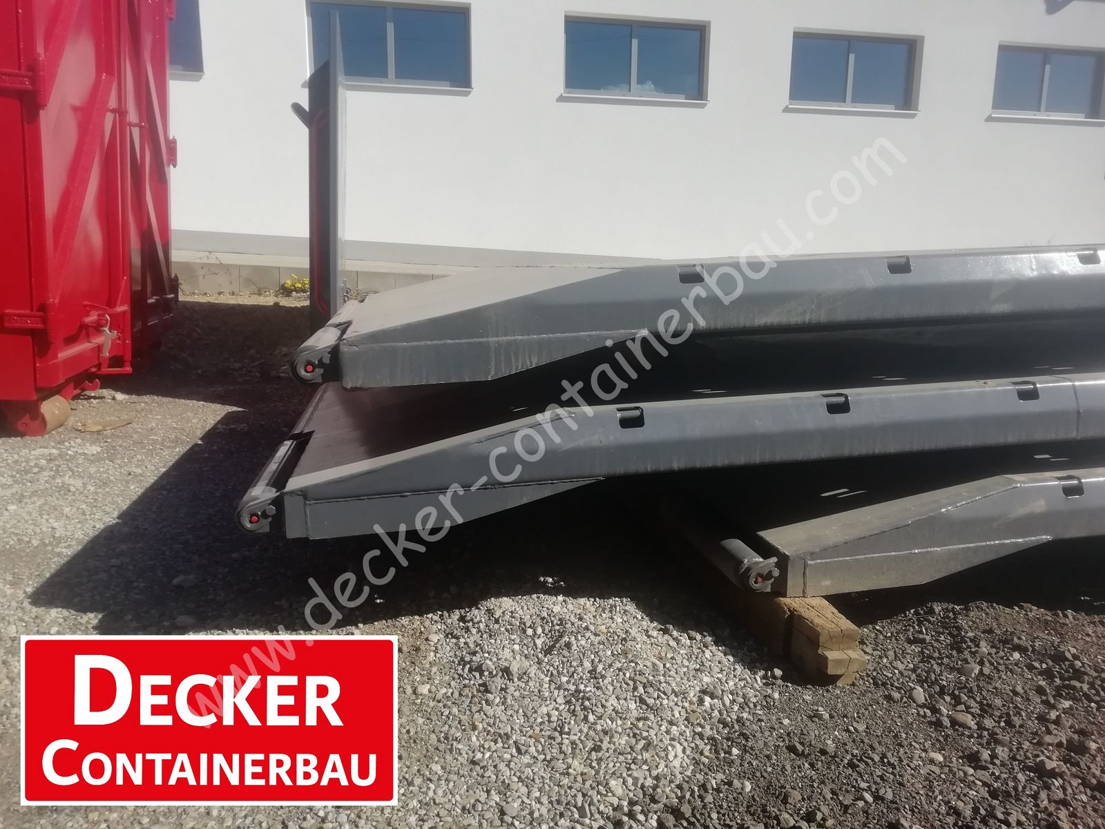 Decker Plattform, Länge 6000mm, Maschinentransport, 2