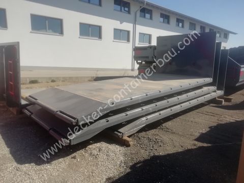 Decker Plattform, Länge 6000mm, Maschinentransport,