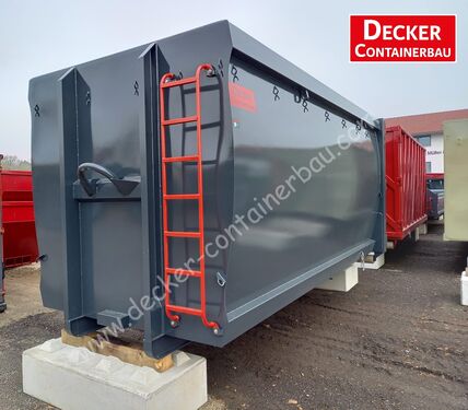 Decker Abrollcontainer, ECO ca.34 m³, Flügeltüre, 6.690