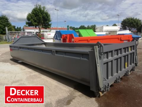 Decker Abrollcontainer,Bayernbox 10m³,Pendelklappe