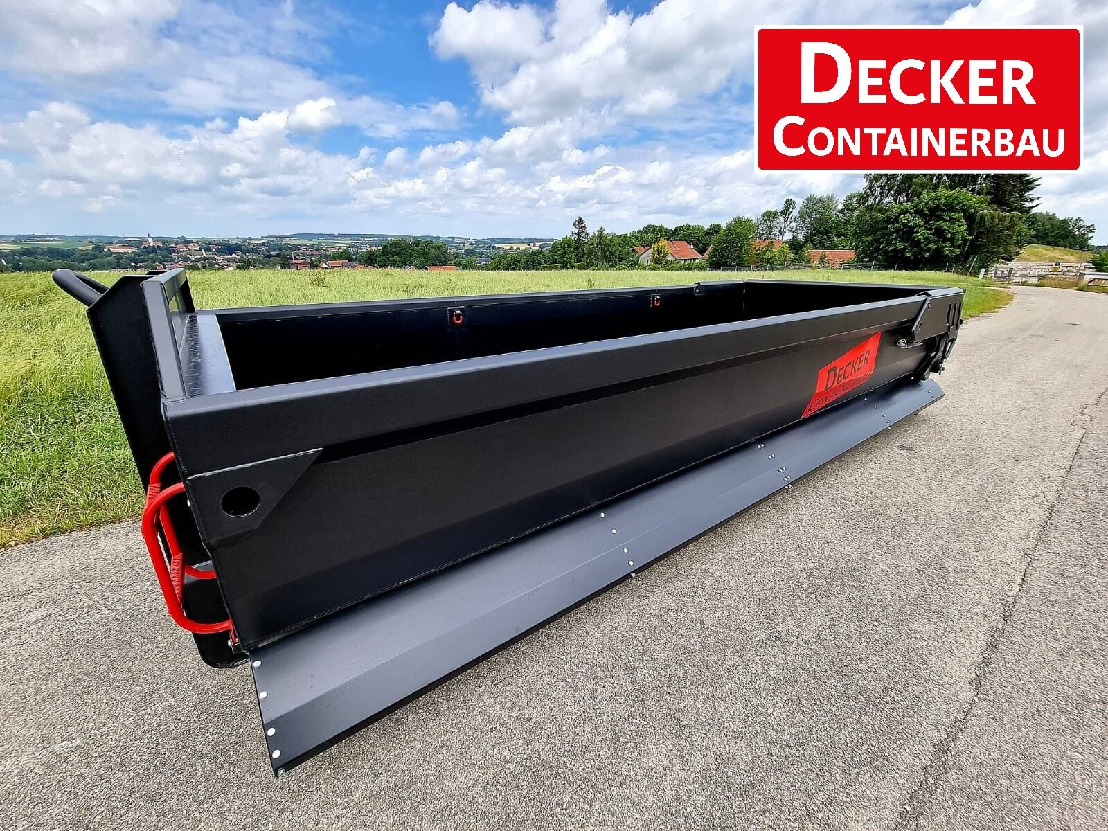 Decker Abrollcontainer Halfpipe, Länge 6500mm 1