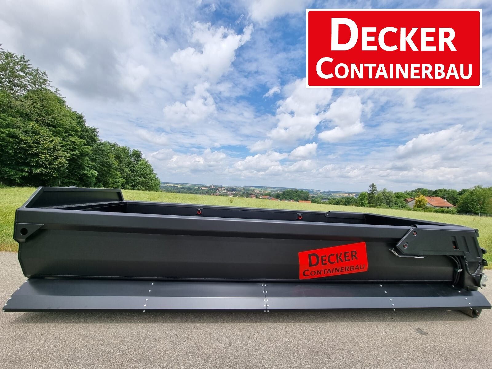 Decker Abrollcontainer Halfpipe, Länge 6500mm 2