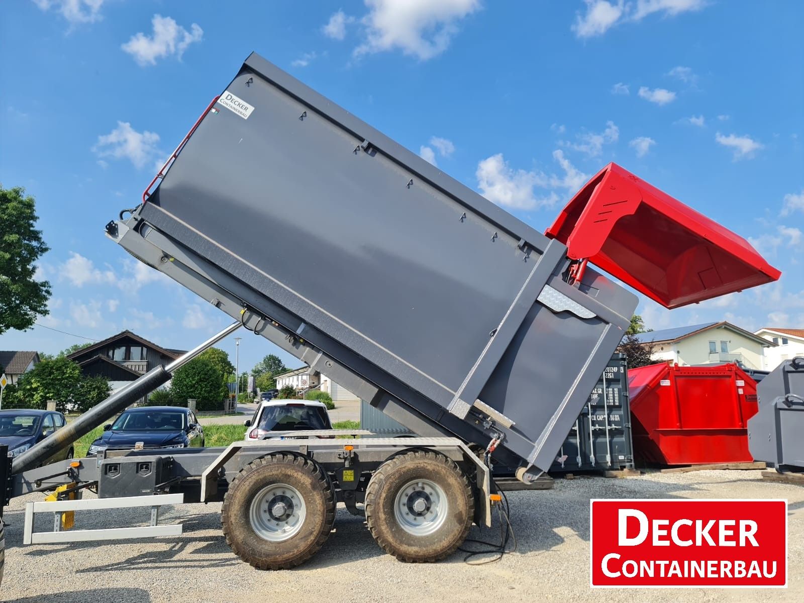 Decker Abrollcontainer, Silagecontainer, ca.37m³,sofort 1