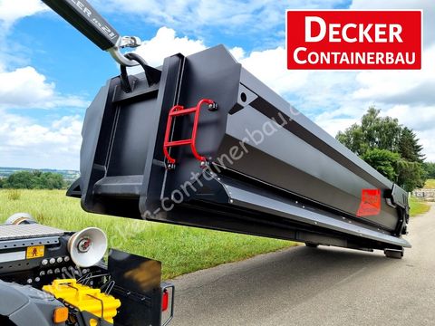 Decker Abrollcontainer Halfpipe, Länge 6000mm