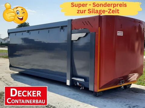 Decker Abrollcontainer, Silagecontainer, ca.35m³