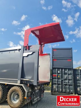 Decker Abrollcontainer, Silagecontainer, hydr. Heck, 
