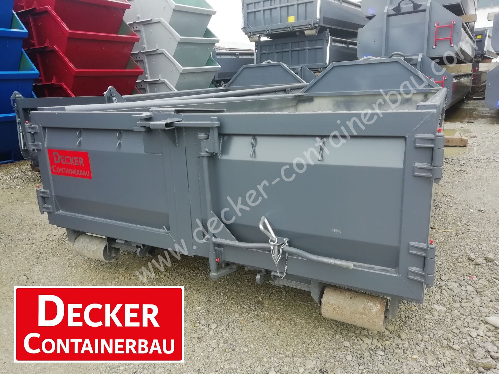 Decker Abrollcontainer, Bayernbox, Bauschutt, 6500 mm 2