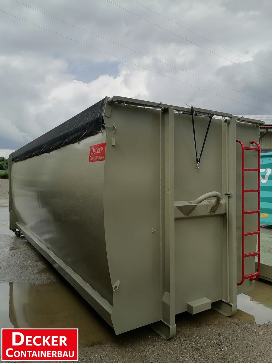 Decker Abrollcontainer, ECO ca.38m³, mit Klappnetz,gebr 3