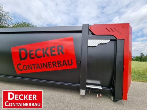 Decker Abrollcontainer, 30m³, Hydr.Volumenklappe, 