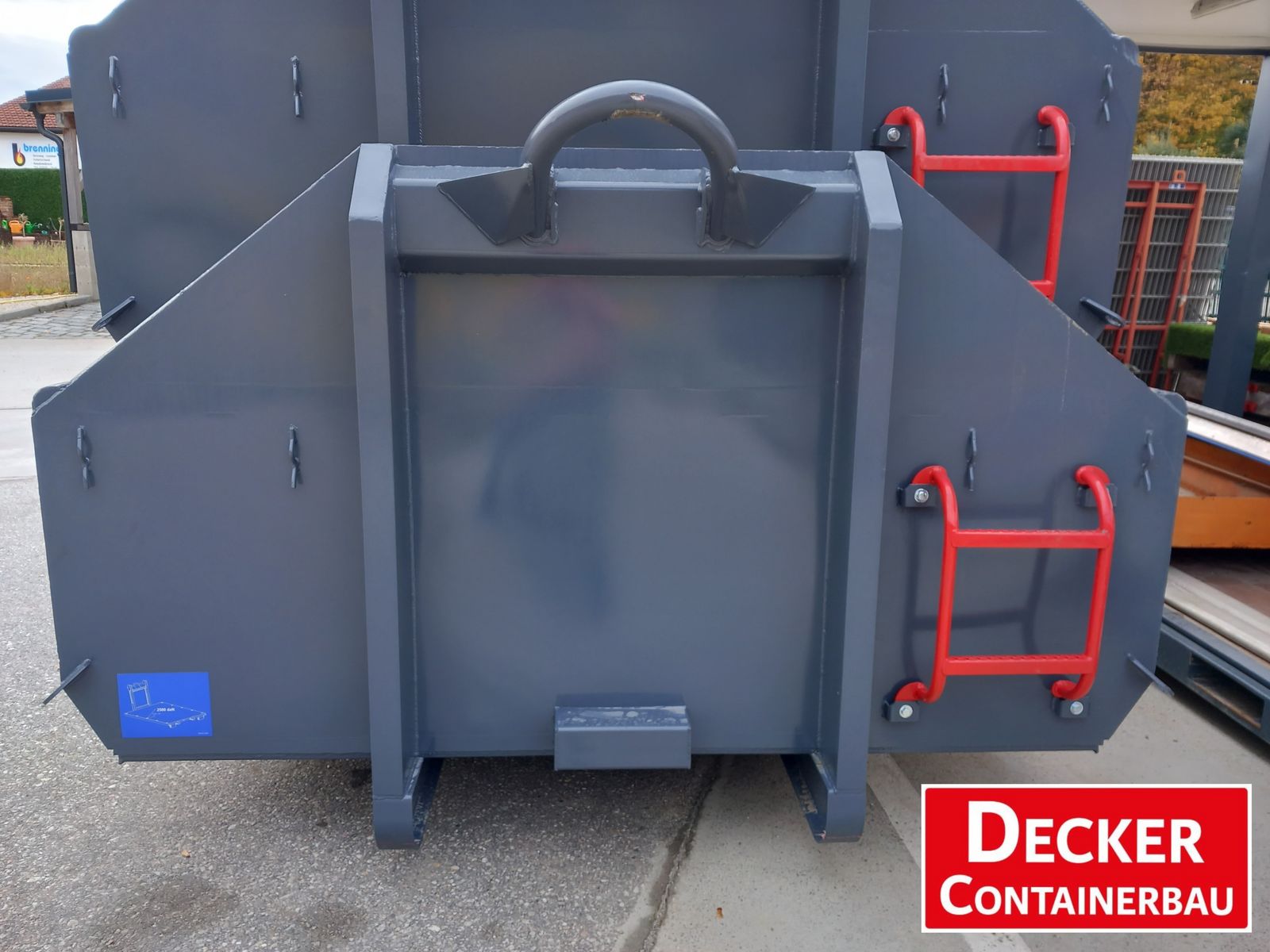 Decker Baýernboxen, Pendelklappe,Länge 6500mm 2