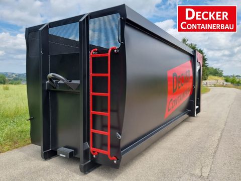 Decker Abrollcontainer, 30m³, Hydr.Volumenklappe,